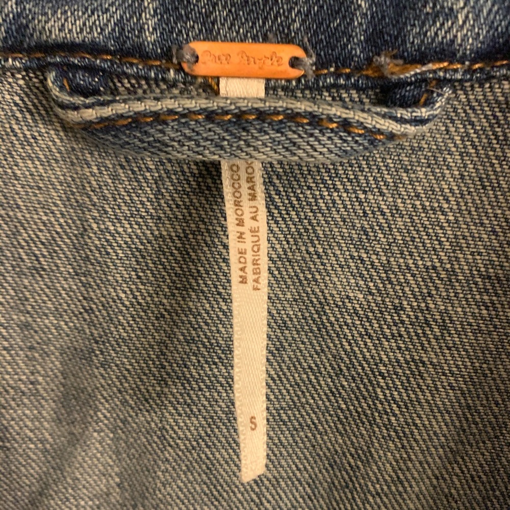 Free People Jean Jacket - Picture 15 of 16